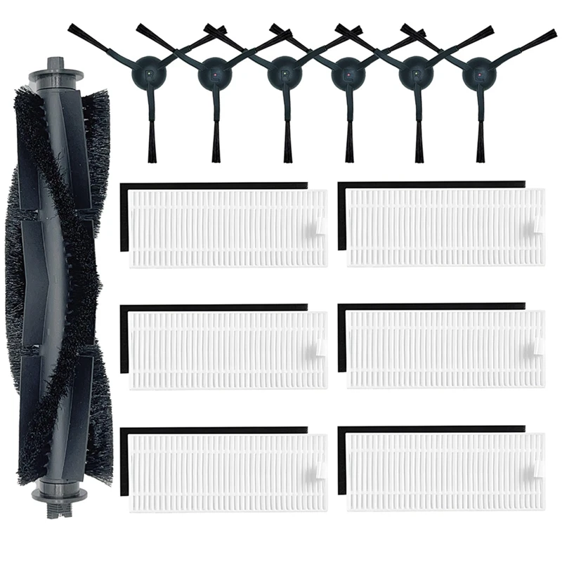 

Основная роликовая щетка, боковые щетки, фильтр НЕРА, Запасные детали из пластика для Ionvac Smartclean V2 аксессуары для робота-пылесоса
