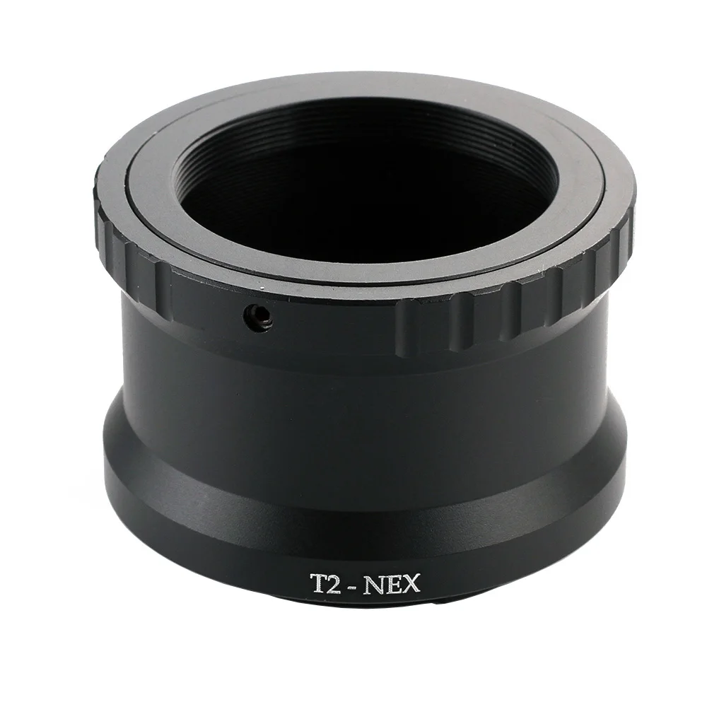 Lightdow Lens Adapter Ring T2 T Mount Adapter for Telephoto Lens for Canon Nikon