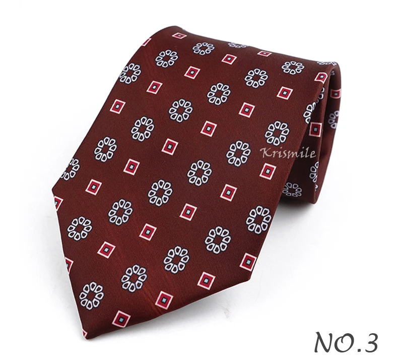 Luxus 9CM Männer Krawatte Slik Polyester Weiche Neuheit Krawatte Schöne Muster Rot Blau Krawatte Für Männer Hemd Anzug krawatte Zubehör – Detail 5