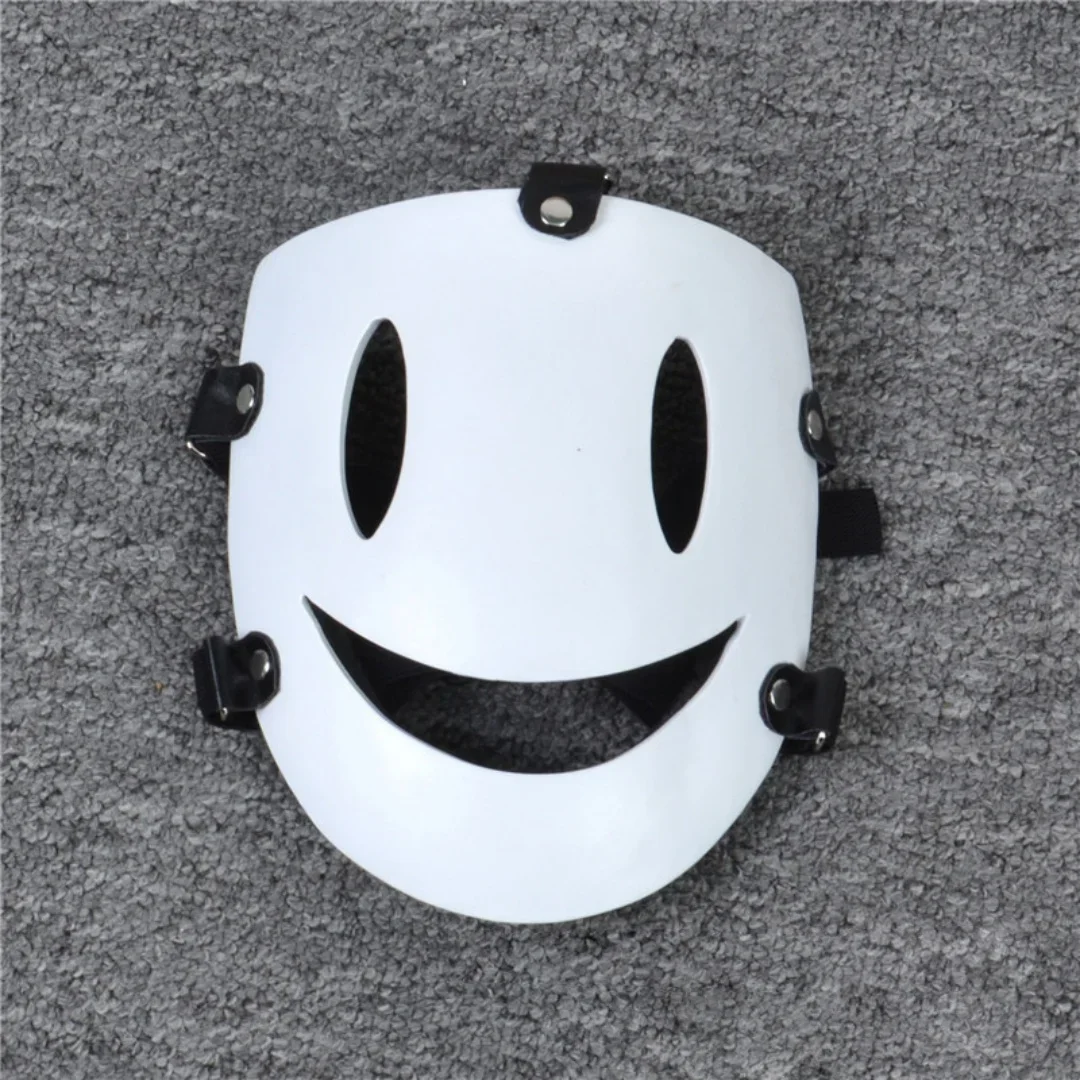 

Anime Role-playing Headwear Mask PVC White Smile Mask, Sky Killer Facial Equipment