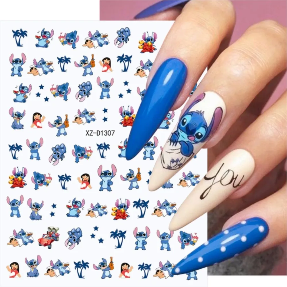 Nagelaufkleber Selbstklebend – 6 Blatt Mit Tier- & Prinzessin-Motiven, Für DIY Nageldesign Bei Frauen & Mädchen