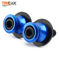 Motorcycle Accessories Slider Stand Paddock Swingarm Spools Screw (Blue)