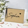 Custom Cute Heart Name Makeup Bag Luxury Bridesmaid Gift Women Travel Toilet Organizer Handbag Storage Pouch Ladies Cosmetic Bag 4