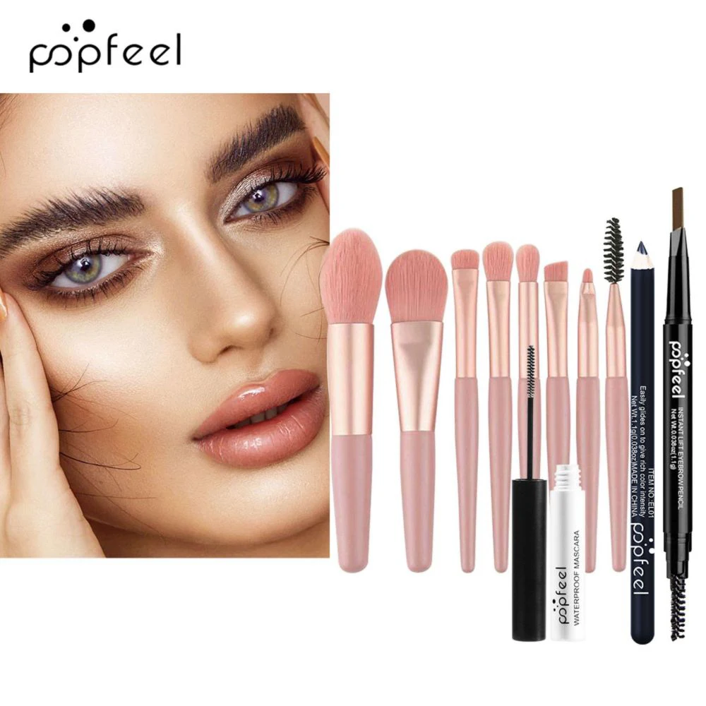 Makeup Set Kit for Women Girls Teens Includes 40 Color Eyeshadow Eyebrow Pencil Eyeliner Mascara
