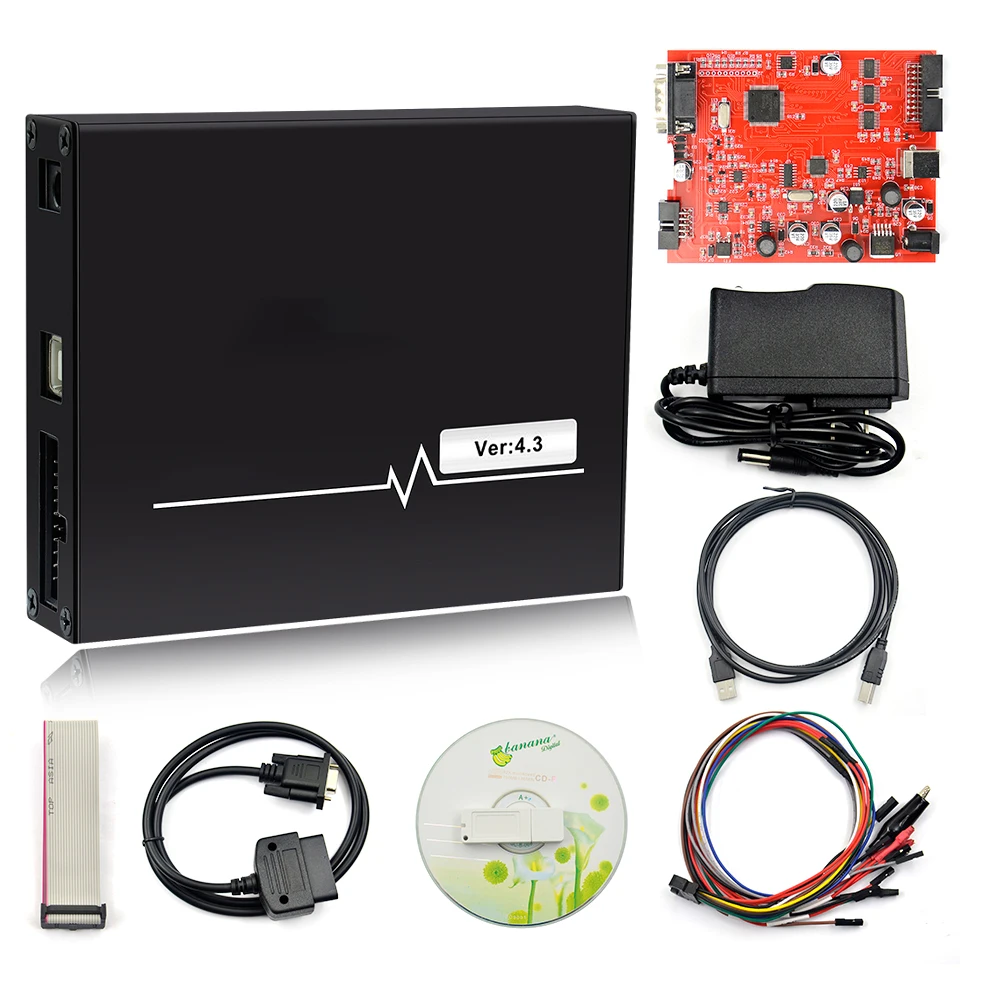V4.3 Engerring With USB Dongle ECU Chip Tuning Tool Works Japanese Cars OBD2 Master Version ECU Programming Tool