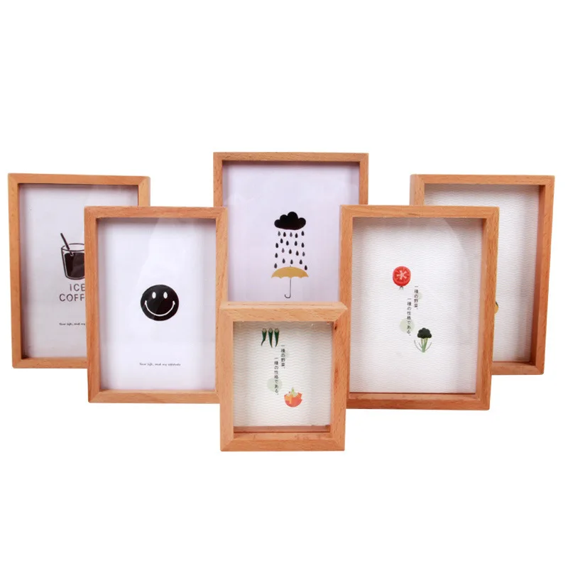 Creative European Style Simple Photo Studio Photo Frame Wooden Frame Decoration Home Bedroom Living Room Decoration photo frame wood canvas frame wood photo frame wood frame wood picture frame art frames