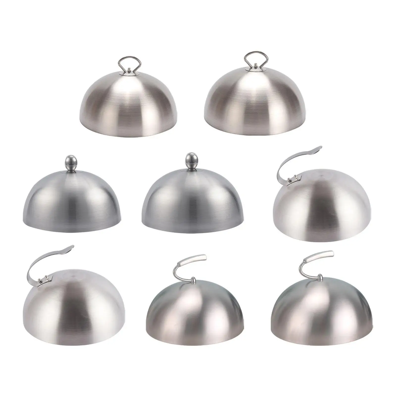 Basting Cover Cheese Melting Dome Stainless Steel Griddle Burger Cover Food Cover for Steak Sandwiches Kitchen Burgers Steaks