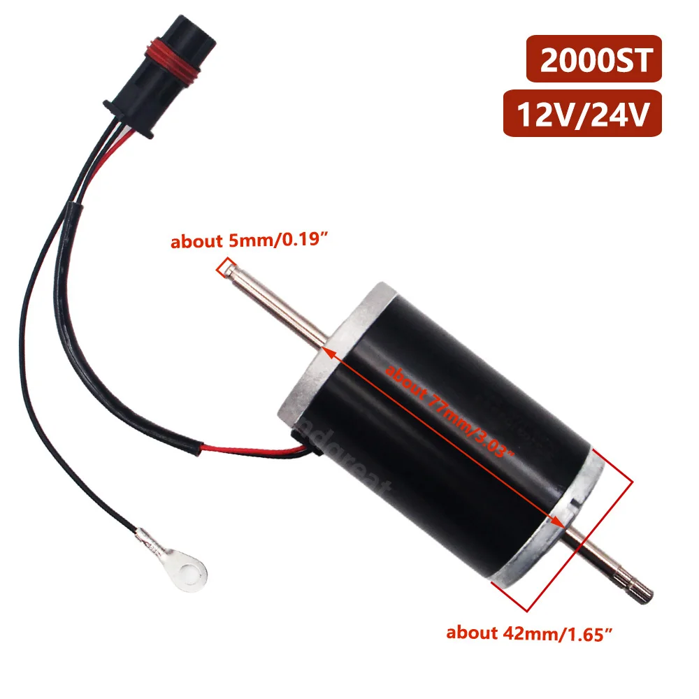 24V Diesel Parking Heater Electric Motor For Webasto Air Top