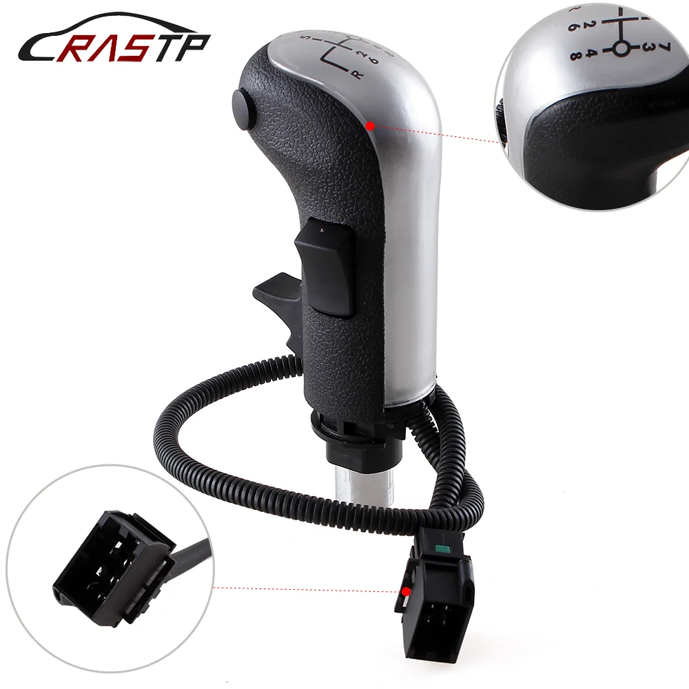 RASTP-Free Shipping 6Pin Truck Electric Gear Shift Knob 8 Speed+R Gear  Lever Shift Head For MAN TGA 81326200091 RS-TS040