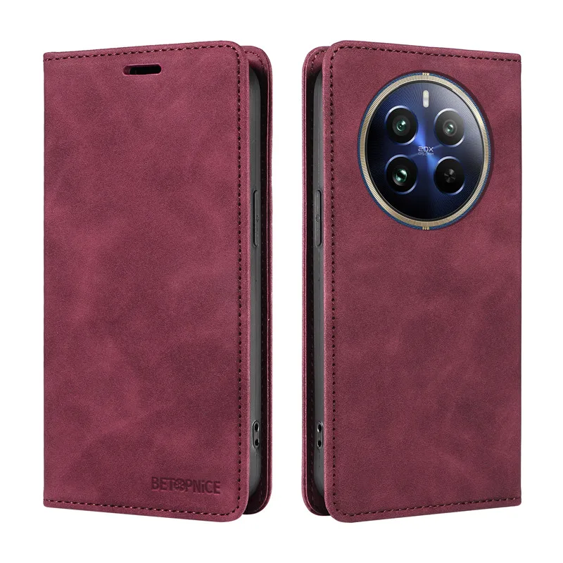 Enhanced Anti-Theft Wallet Flip Leather Phone Case with Card Holder
