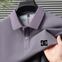 Polo tricoté à manches courtes pour homme, confortable et tendance, nouvelle collection été, col polo, style décontracté, best-seller 5
