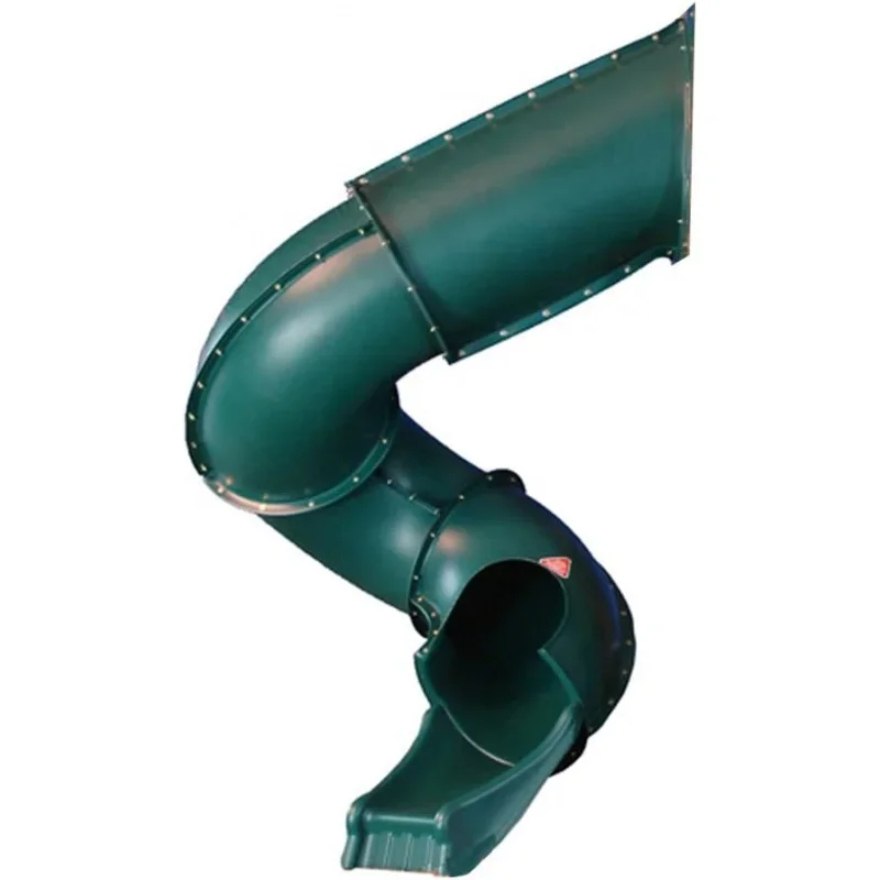 7 ft.Turbo Tube Slide , Green