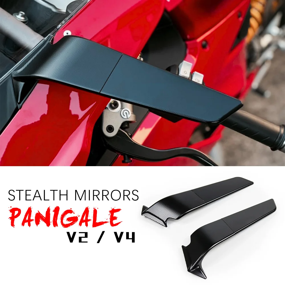 

Мотоциклетные невидимые Зеркала для DUCATI PANIGALE V4 V4S, аксессуары, зеркало заднего вида Panigale V2 V4SP PanigaleV4 Panigale, запчасти