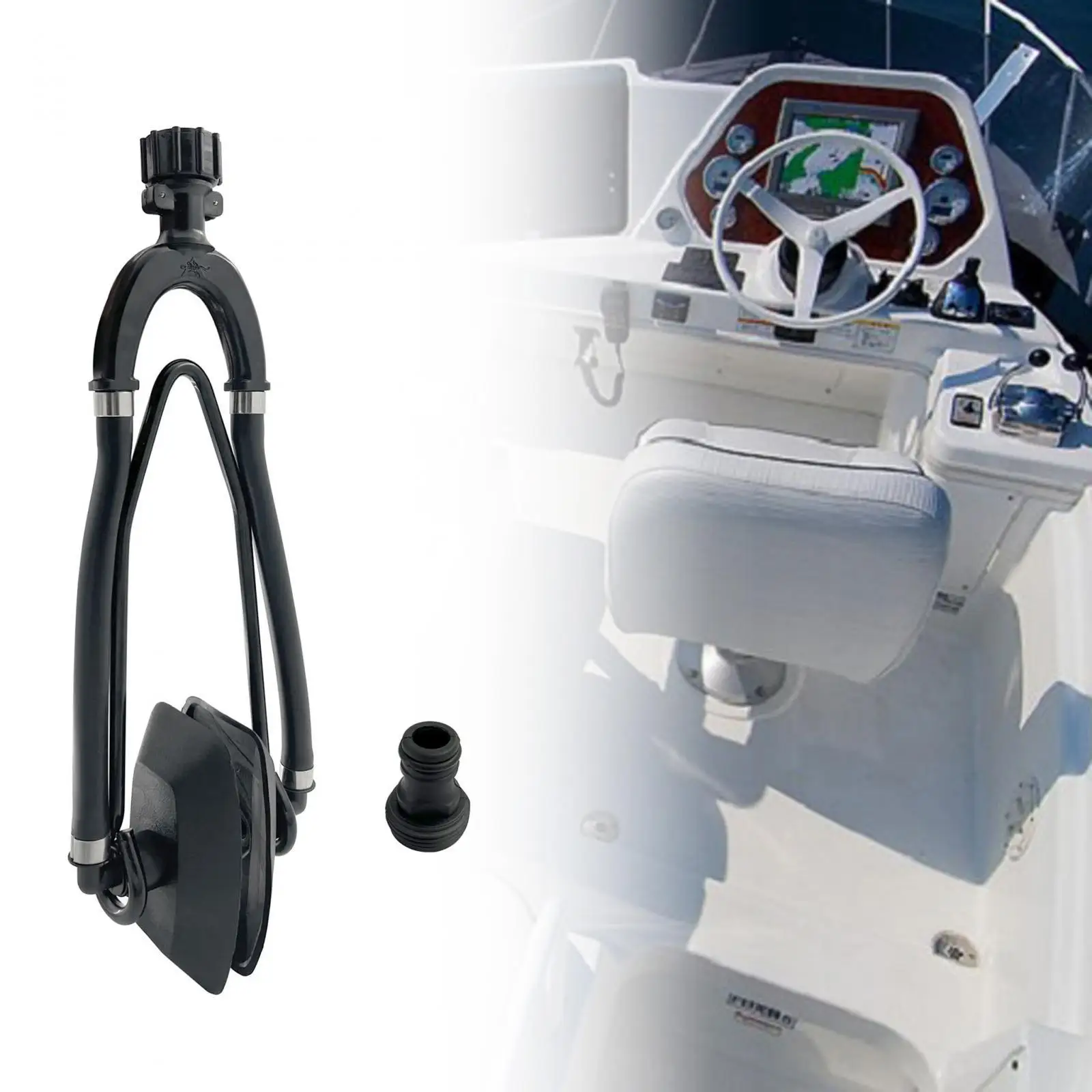 Outboard Motor Flusher Marine Ear Muff Rectangular Universal Flow outboard motor water flusher