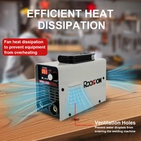 Сварочный аппарат MMA 280, 220 В, вилка европейского стандарта, ARC, светодиодный цифровой дисплей, инвертор постоянного тока, портативный сварочный аппарат, сварочное оборудование для дома — изображение 6