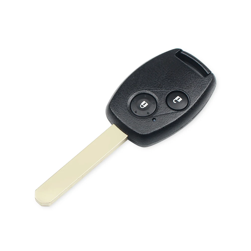 For Honda Civic CRV Jazz HRV Keyless Entry Remote Car Key Shell Case 2 Buttons Fob Replacement key case car key shell car remote key car key key shell