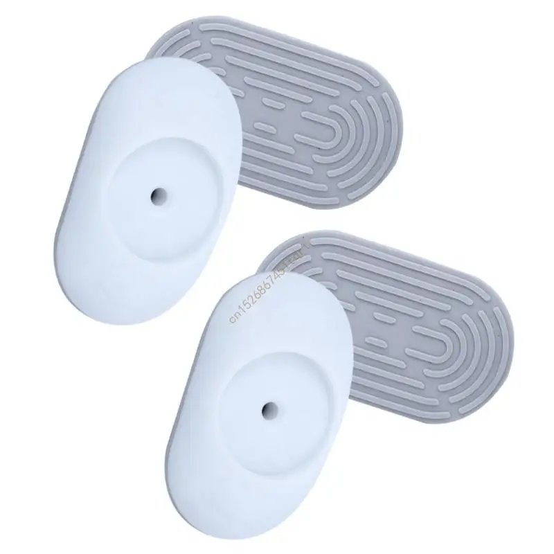 4pcs Wall Protector Stair Gate Extension Wall Pad for Pressure Mounted Baby Gate Prevents Damage to And Trim 11UC