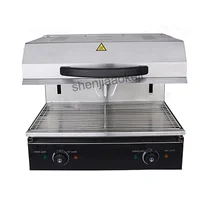 Commercial  Electric Stove Lift-Type Electric Hot Surface Stove Fire Grill Oven Western Style Oven Double Control 220v 4000w 1