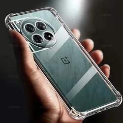 Custodia per telefono trasparente con airbag antiurto - Cover in silicone TPU morbido con protezione angolare potenziata