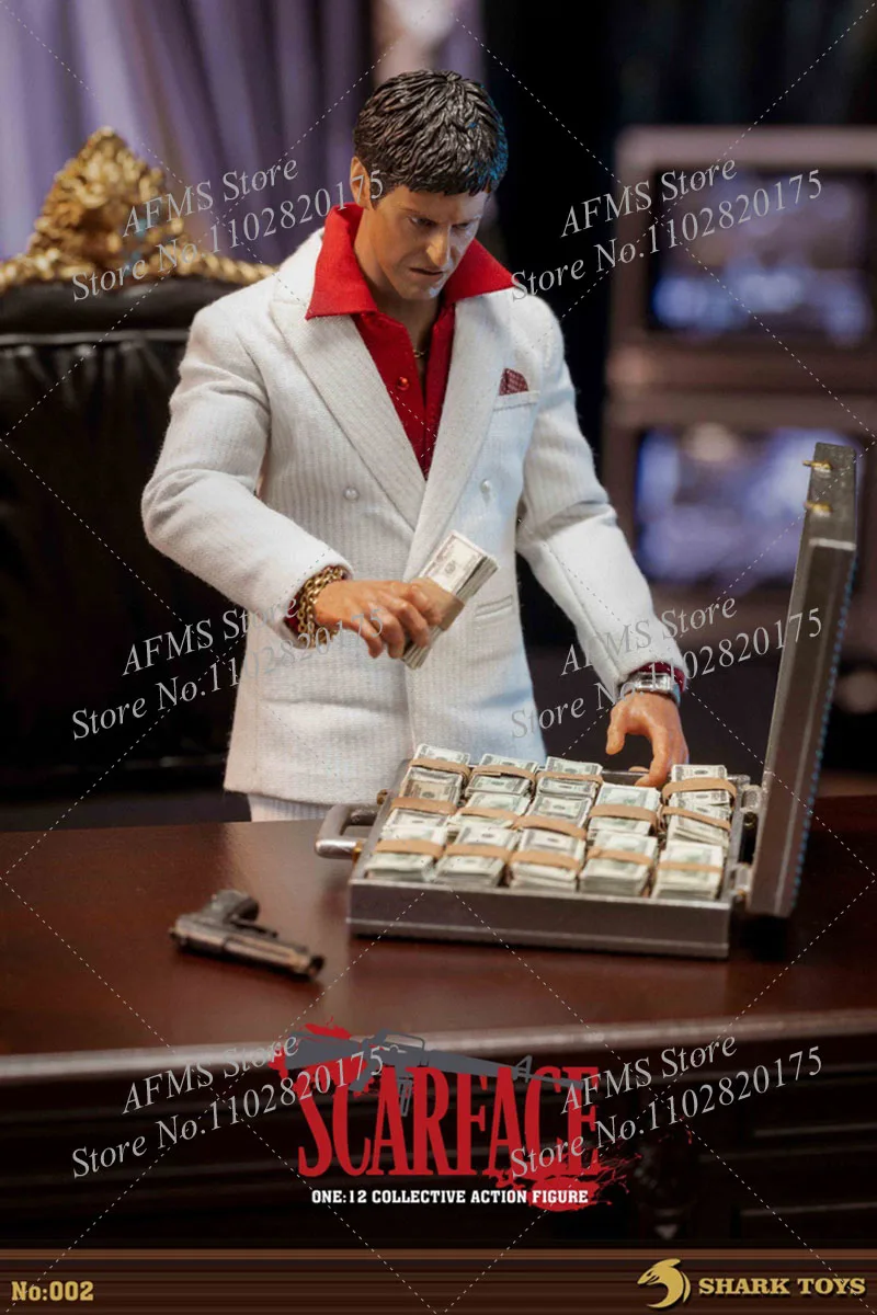 Shark Toys 002 1/12 Scale Collectible Figure Scarface Tony