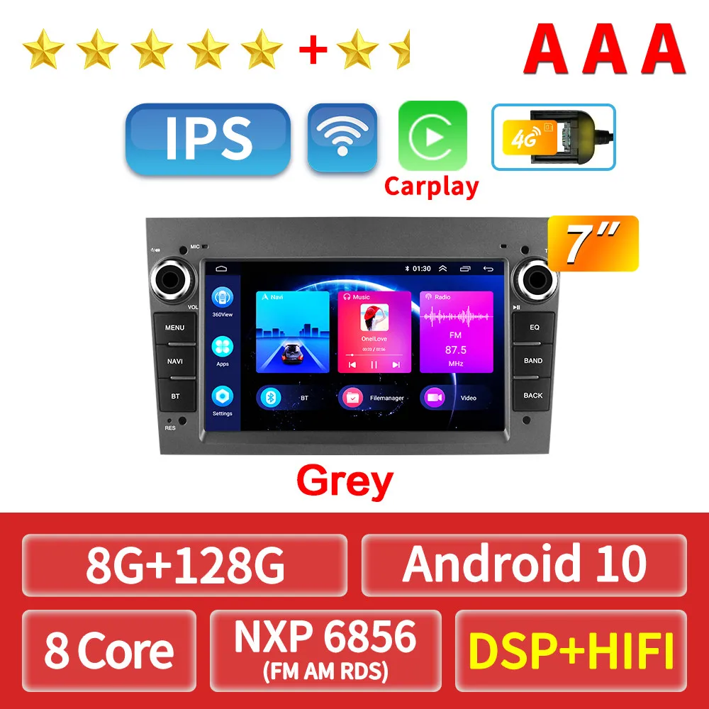 4G Android Car Radio Multimedia Video Player For Opel Astra Antara Vectra Corsa Zafira Meriva vivara Vivaro Navigation GPS 2din car movie player