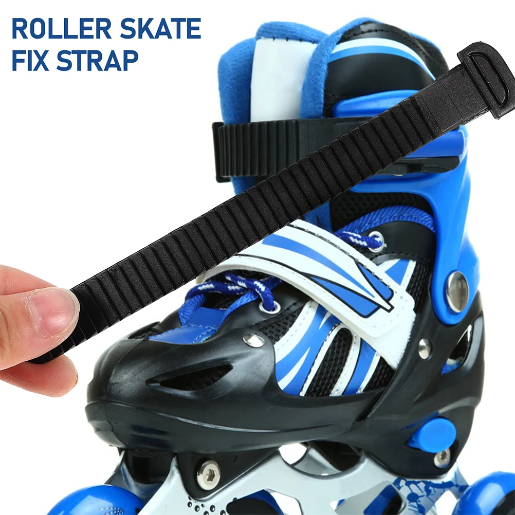 Speed ​​skating Straps Roller Skate Shoe Supplies Plastic Buckle Skates Ice Accessories Pvc Replacement Tool 4 Pcs