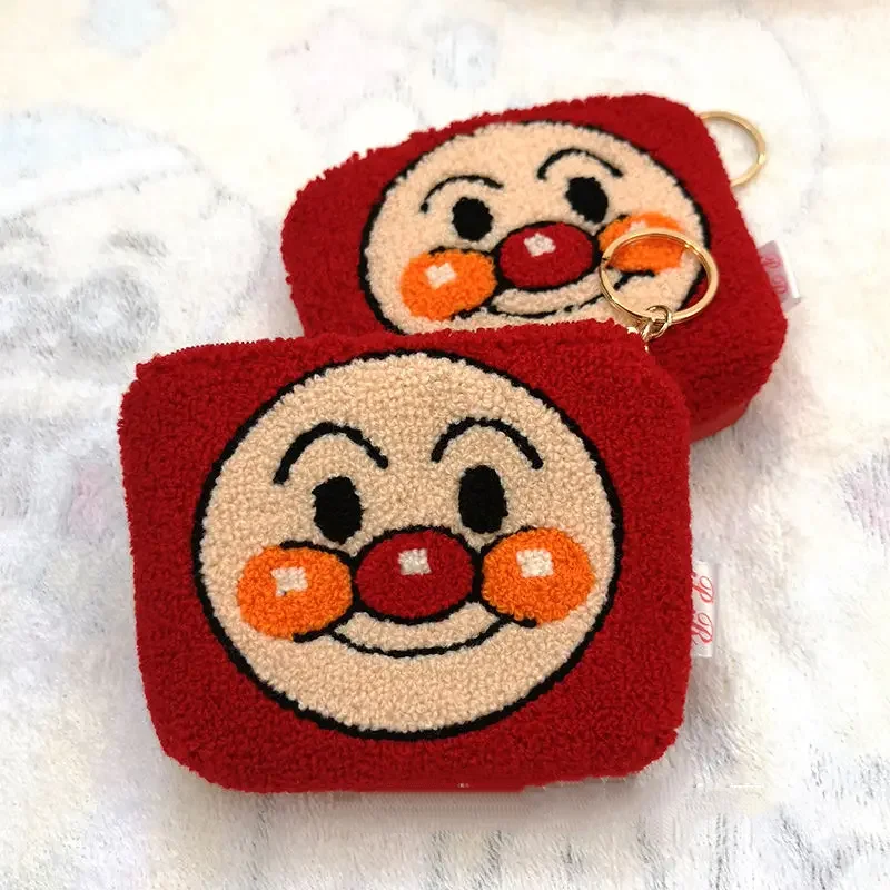 Cartoon Anime Anpanman Münzbörse Kreative Reißverschluss-Geldbörse Kopfhörer-Aufbewahrungstasche Niedliche Modische Münzaufbewahrungstasche Festtagsgeschenk – Detail 1