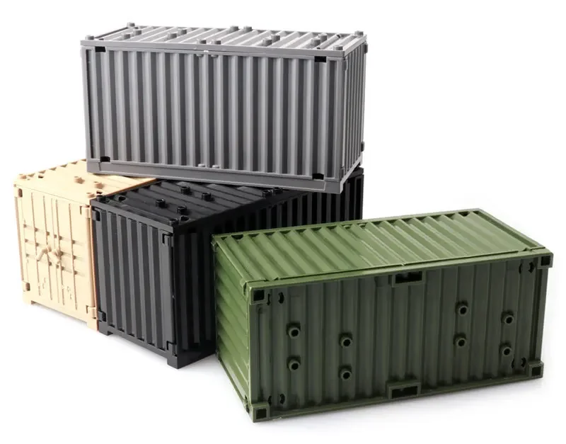 1Pcs Military Barracks Wharf Carge Container MOC Building Blocks ...