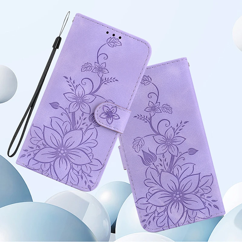 Elegant Leather Magnetic Wallet Flip Cover Case