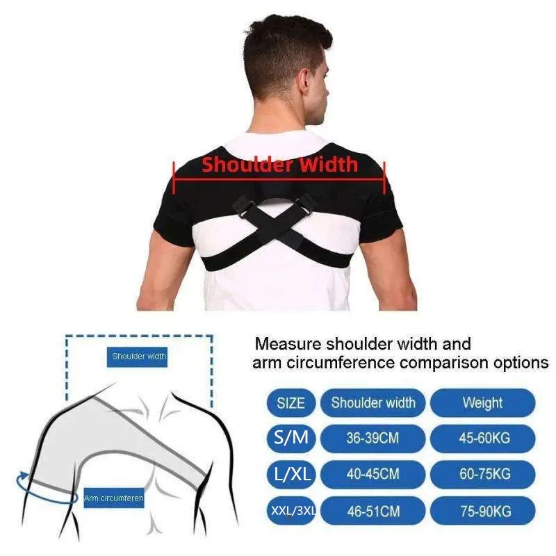 Sports Double Shoulder Strap: Adjustable, Breathable, and Supportive