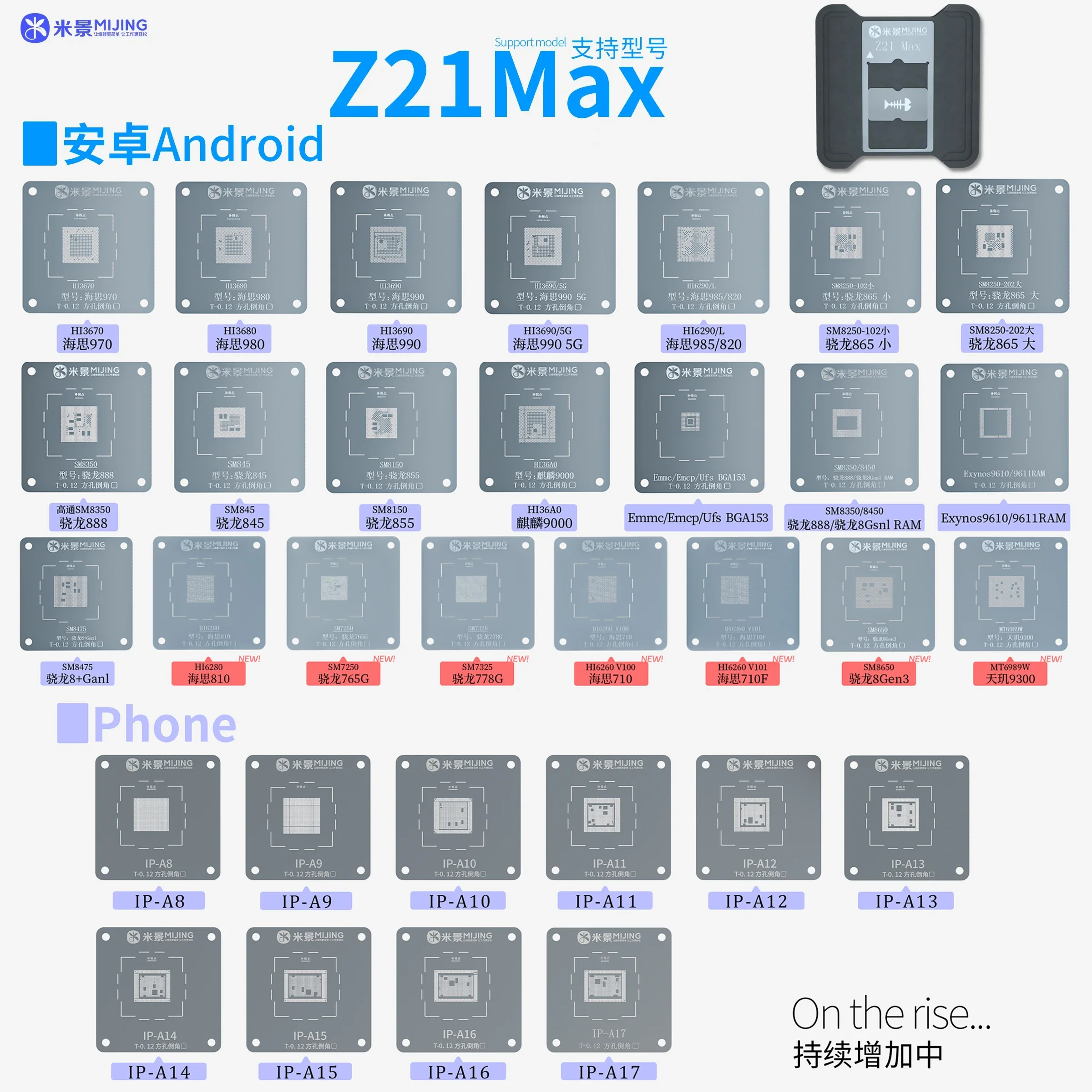 Mastering CPU Reballing: A Deep Dive into the MIJING Z21Max A8-A19 ...