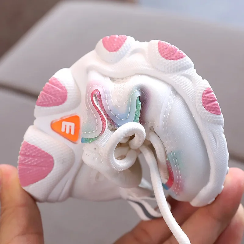 2024 Breathable Toddler Boy Sneakers Stretch Fabric Fashionable