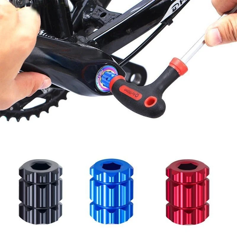 

Bicycle Crank Remove and Install Tool for MTB Road Bike Crank Arm Aluminum Bicycle Repair Tool