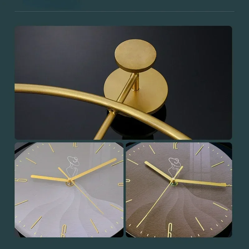 Personality Minimalist Clock Wall Clock Living Room Decoration Creative Fashion Minimalist Restaurant Clocks Wall Home Decor 3