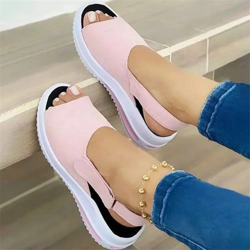 New Summer Sneakers Women Slip on Mesh Light Breathable Tennis Shoes Woman Walking Platform Comfortable Female Casual Shoes