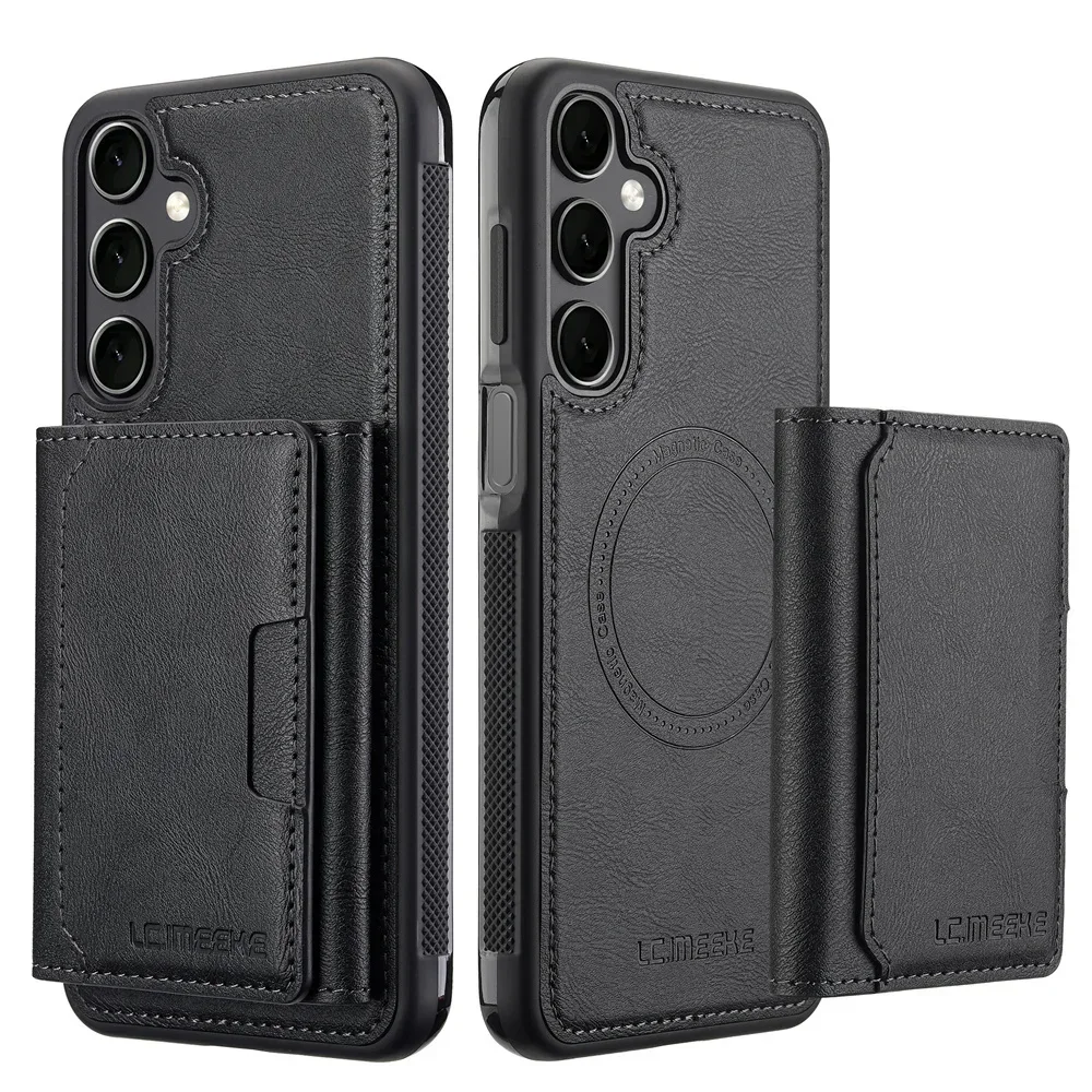 Magnetic Detachable Wallet Cover Case