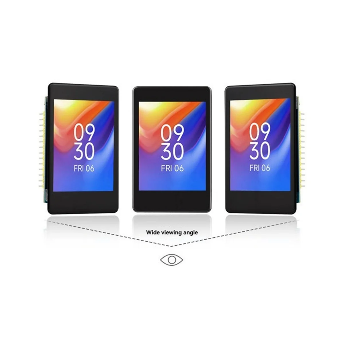 ABAN ESP32 S3 LCD 카메라 개발 보드, 2인치 LCD 디스플레이 240x320 QMI8658 센서 배터리 포트(터치 없음)