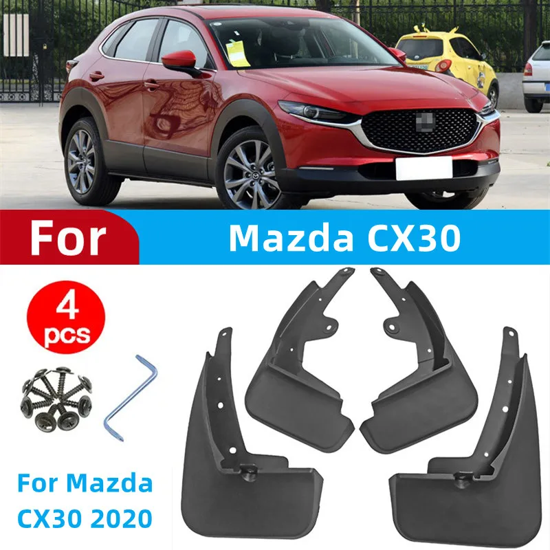 

Брызговики для Mazda CX30 2020, брызговики для задних колес, аксессуары для модификации автомобиля, брызговики