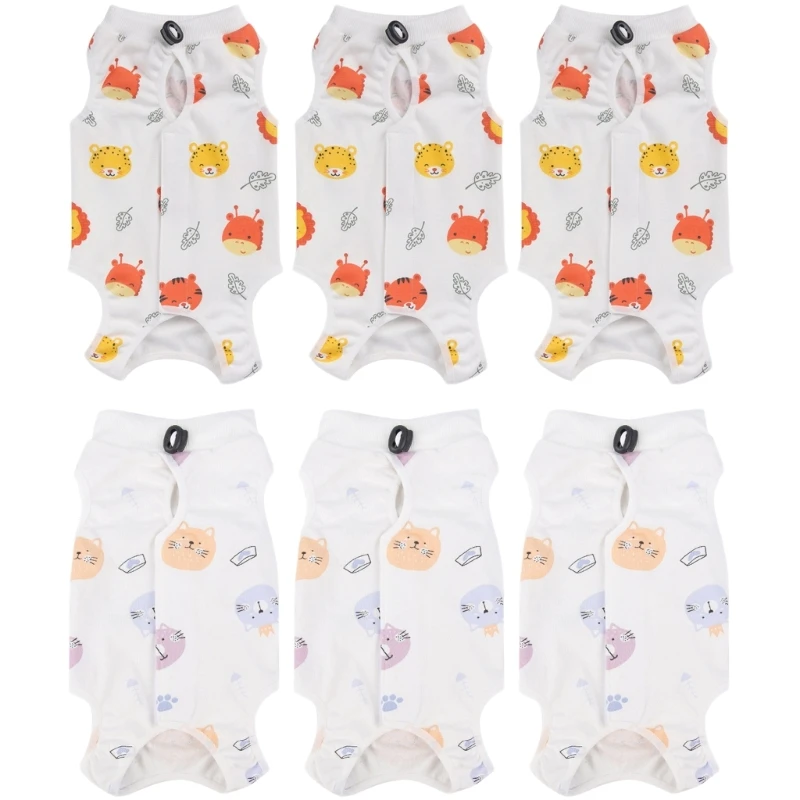 

Pet Surgical Recovery Overall Recovery Suit Professional Pet Post-Surgeries Jumpsuits for Small Large Cats DXAF