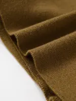 Women's Top 2025 Autumn New Style Camel Long Sleeve Knit Top with Bow Decoration Slim Fit Elegant and Fashionable - Image 5