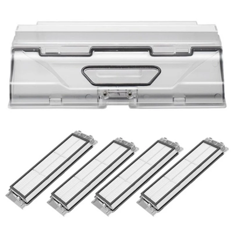 

Запчасти для робота-пылесоса Xiaomi Roborock T7 T7 PRO, фильтр НЕРА, бокс для пыли, аксессуары для дома