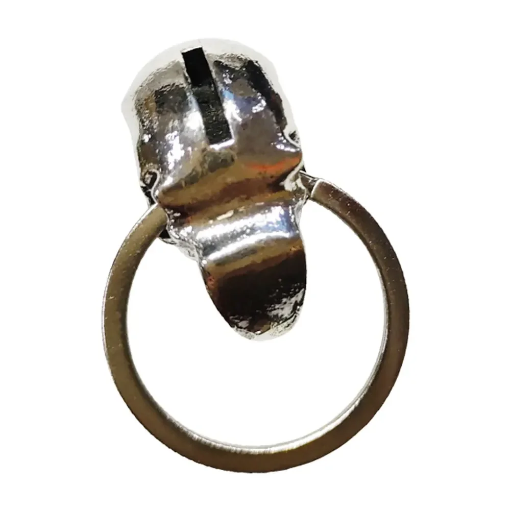 Metal Demon Skull Key Cover Decorative Key Accessory Universal Modified Key Cover Demon Skull Key Pendant for Motorcycle