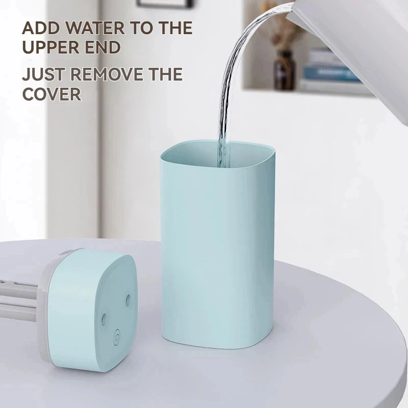 Dual Nozzle Ultra Quiet Humidifier - Large Mist Portable Moisturizer