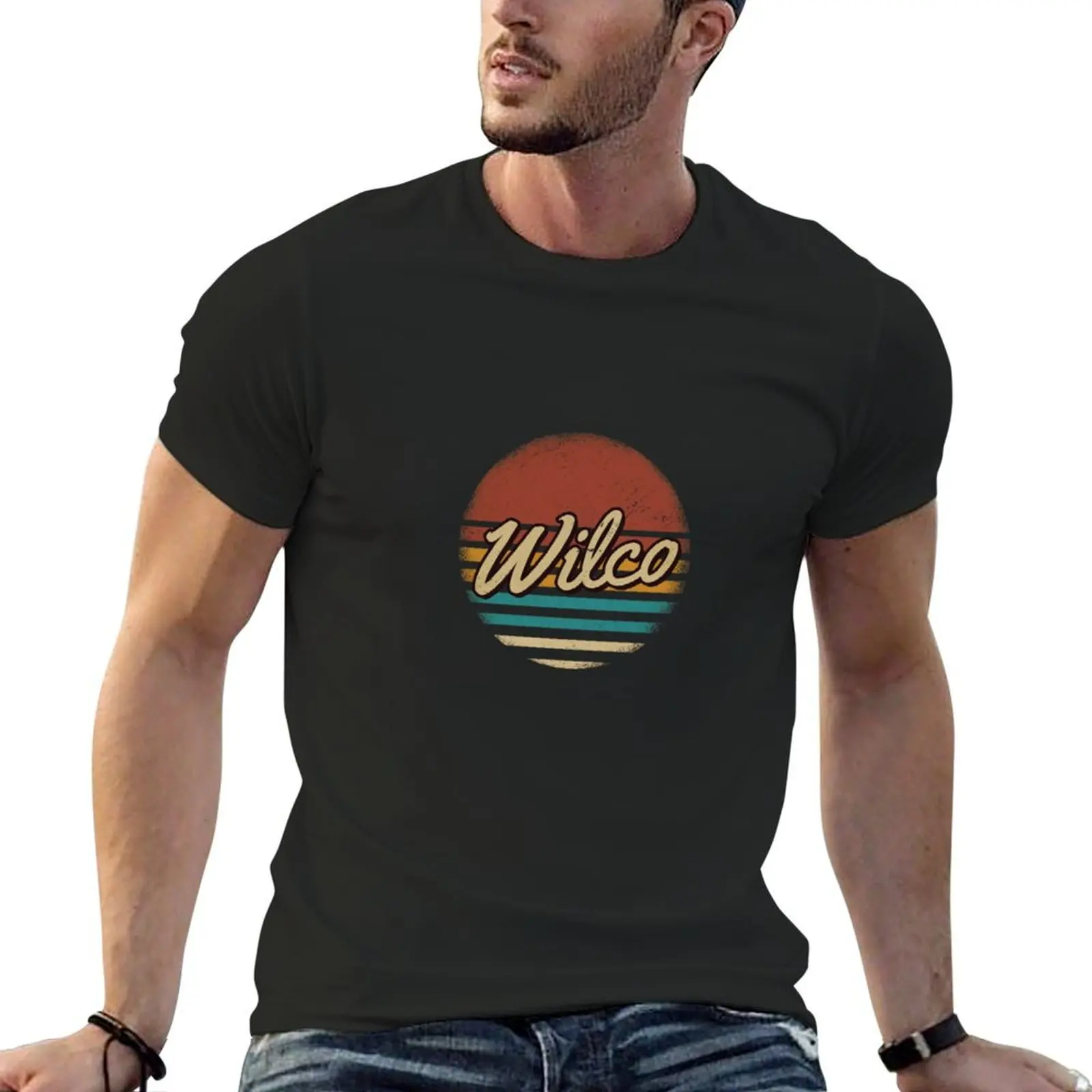 

Wilco T-Shirt quick-drying kawaii clothes anime clothes shirts men graphic