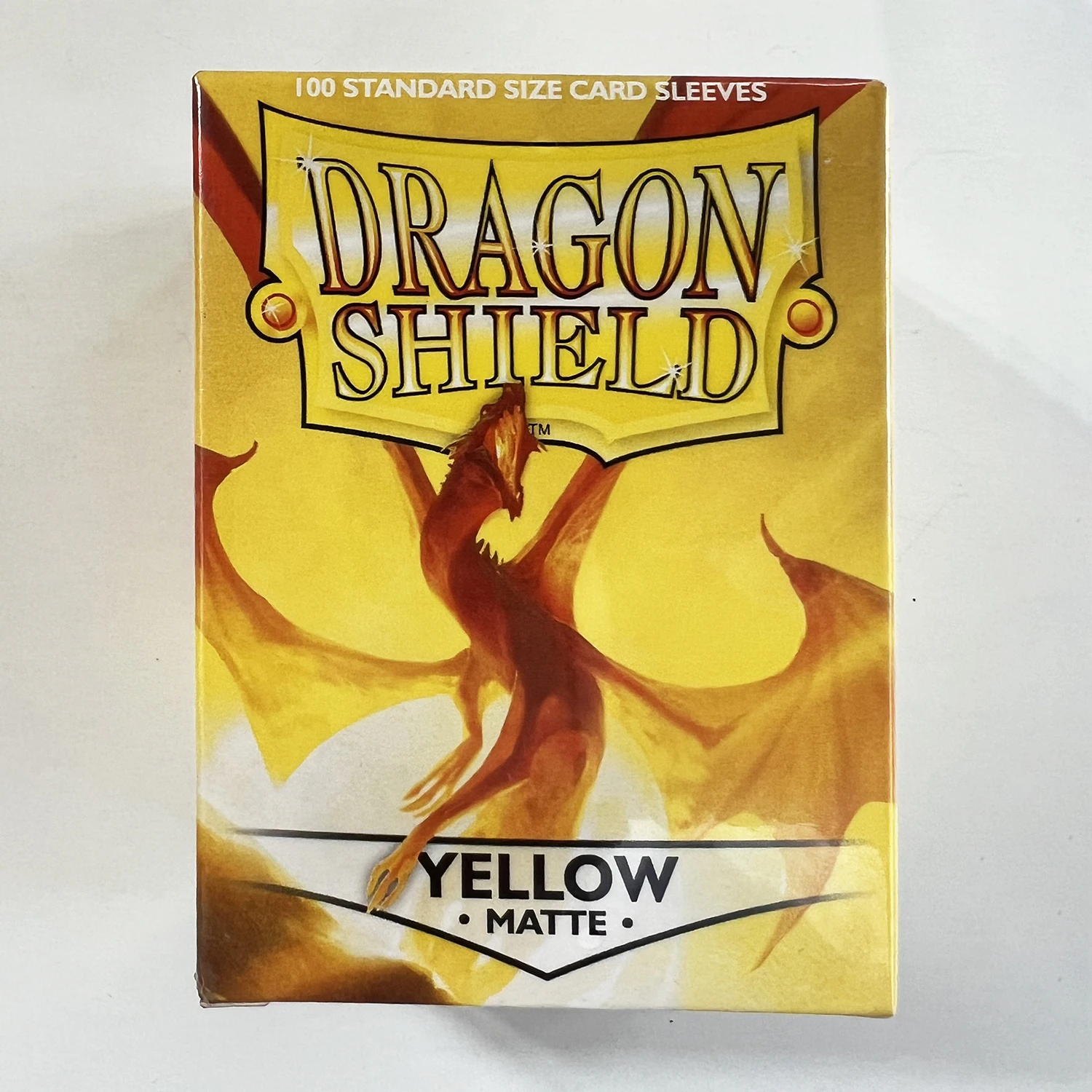 100 PCS/BOX Colorful Matte Cards Sleeves Demark Dragon Shield Cards Cover MGT Protector for PKM/Star Reals Board Games playing card cover