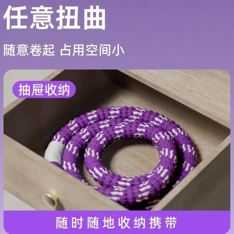 3/4/5 파운드 소프트 웨이트 운동용 후프, 무소음 지방 연소 슬림 허리 트레이너, 휴대용 피트니스 스포츠 후프 (성인 가정용)