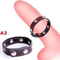 Leder Penis Ring BDSM Testis Bondage Fesseln Erwachsene liefert Penis ring lange Kette Nippel klemmen befestigt BDSM Spielzeug für Männer 6