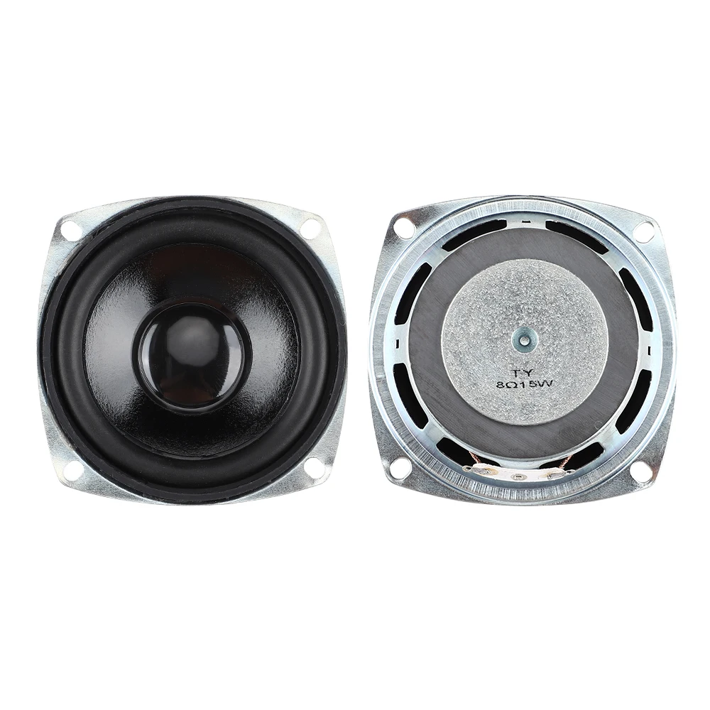AIYIMA 3 ġ  ̽ Ŀ, ̵巹  ƿ   , DIY Ȩ  Ȯ, 8 , 15W, 77mm, 2 
