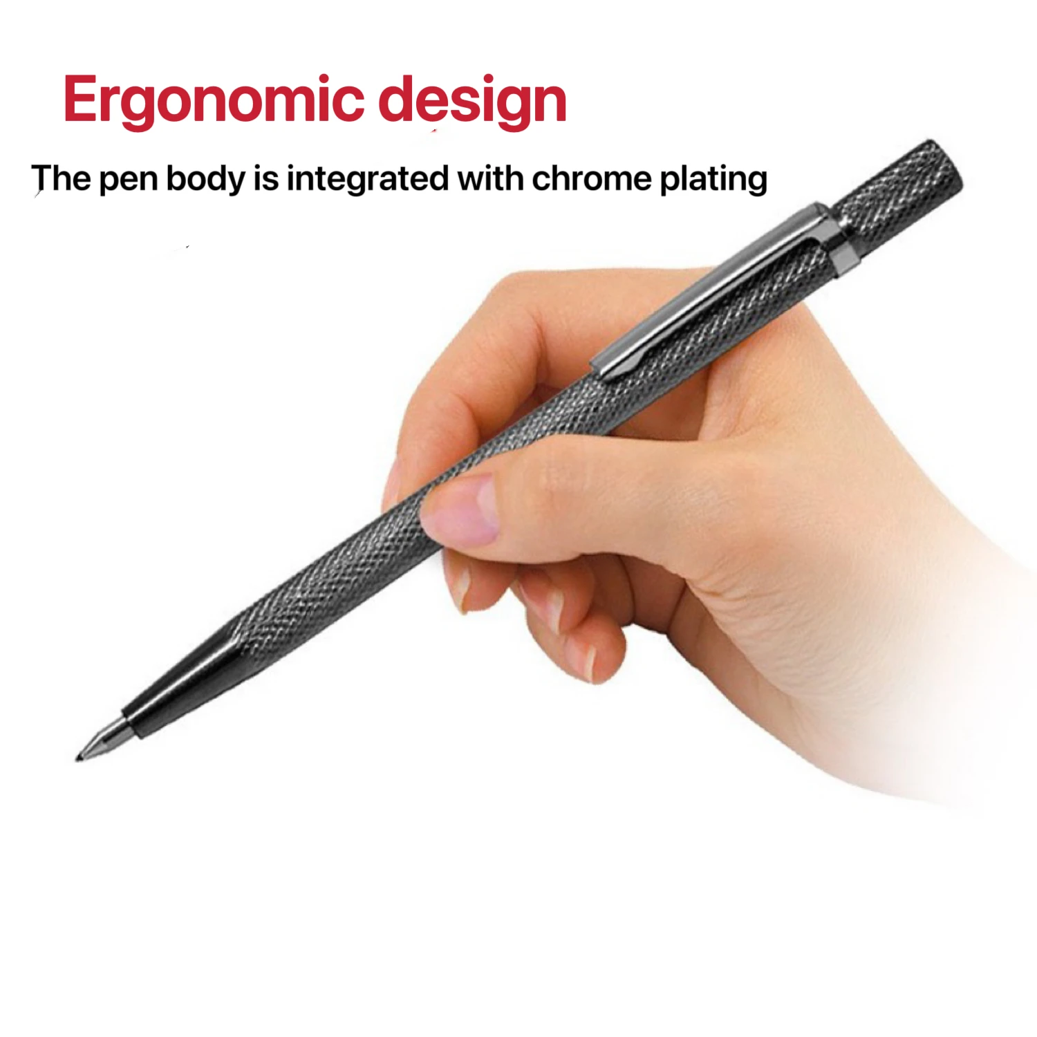 Alloy Scribe Pen Carbide Scriber Pen Metal Wood Glass Tile Cutting Marker Pencil Metalworking Woodworking Hand Tools 5