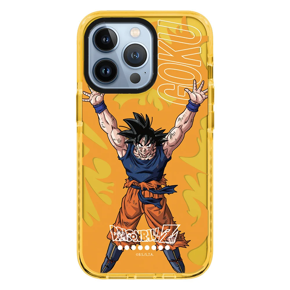 ドラゴンボールZ iPhone用ソフトケース バンダイ アニメ ドラゴンボール 悟空 ピッコロ フリーザ iPhone 17 16